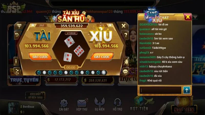 Tài Xỉu B52club